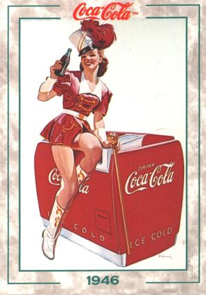 Card The Coca-Cola Collection - Series 2 USA n. 199 - Trivia Card 1994 ed. Marketed