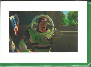 Walt Disney - Buzz lightyear to Star Command - Toy Story - Cartolina Biglietto ed. The Art Group