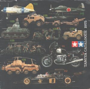 Tamiya Catalogue 1975 Plastic Model - Catalogo in Inglese