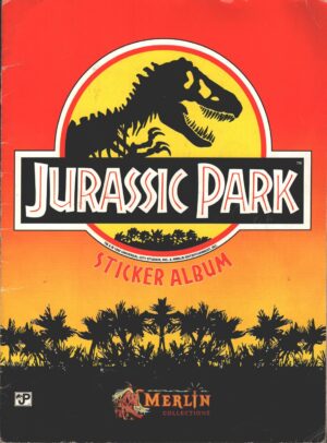 Album figurine Jurassic Park - NON COMPLETO!!! ed. Merlin (215 presenti su 240)