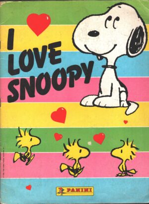 Album figurine I love Snoopy - NON COMPLETO!!! ed. Panini (230 presenti su 288)