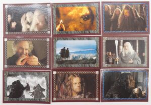 The Lord of the Rings (Two Towers)  - Lotto n. 9 figurine ed. Merlin 2002 (Il Signore degli Anelli - Le due Torri)