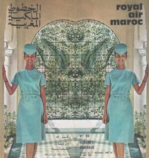 Royal Air Maroc Flight - Horaires Generaux n. 23 - Horaires d'Hiver 1966-1967 - NON COMPLETO!!!!