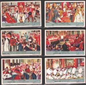 Figurine Liebig - Serie n. 1815 Completa (6 figurine) - I Concili - Edizione Italiana 1966