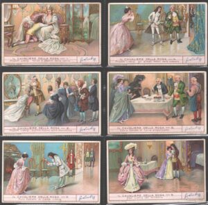 Figurine Liebig - Serie n. 1323 Completa (6 figurine) - Il Cavaliere della Rosa - Edizione Italiana 1936