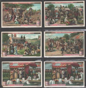 Figurine Liebig - Serie n. 837 Completa (6 figurine) - In Rumania - Edizione Olandese 1905