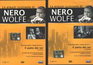 Il patto dei sei - DVD Le Grandi Inchieste di Nero Wolfe (2 DVD) (Episodi 1-2) Versione da edicola - DVD in Italiano