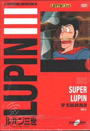 Le imperdibili avventure di Lupin III - DVD S02 vol. 23 (Episodi 87-91) Versione da edicola - DVD in Italiano