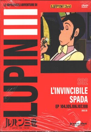 Le imperdibili avventure di Lupin III - DVD S02 vol. 26 (Episodi 104-108) Versione da edicola - DVD in Italiano