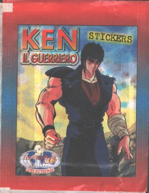 Ken il Guerriero - Bustina di figurine ed. Mondo TV Collections 1984