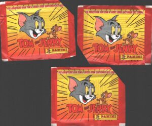 Tom and Jerry - Lotto 3 bustine di figurine (Versione Internazionale Tedesco) ed. Panini 2006