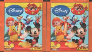 Playhouse Channel (Walt Disney) - Lotto 2 bustine di figurine ed. Panini