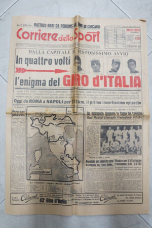 Corriere dello Sport Anno 41 n. 119 del 19 Maggio 1960 ed. Editoriale Corriere dello Sport