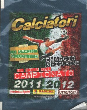 Calciatori 2011-2012 Il Film del Campionato - Bustina di figurine ed. Panini 2012
