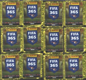 FIFA 365 - Lotto 12 bustine di figurine ed. Panini