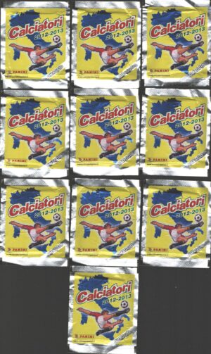 Calciatori 2012-2013 - Lotto 10 bustine di figurine ed. Panini 2013