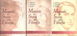 Manuale di Storia della Filosofia (3 volumi) di Adorno, Gregory e Verra ed. Mondolibri