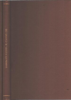 Il Candelaio di Bruno, Giordano - Biblioteca Nova n. 46-47 ed. Perino (1888)