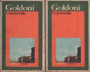 Commedie (2 volumi) di Carlo Goldoni ed. Garzanti