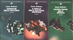 Trilogia galattica (3 vol.) di Isaac Asimov - SENZA Cofanetto ed. Mondadori