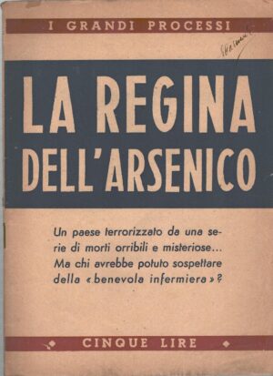 La regina dell'arsenico di Mabouse - I Grandi Processi ed. Il Lancio della Stampa