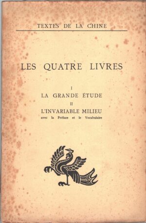 Les quatres livres (1, 2) di Seraphin Couvreur - In Francese ed. Cathasia (1949)