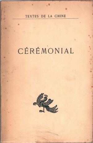 Ceremonial di Seraphin Couvreur - In Francese ed. Cathasia (1951)
