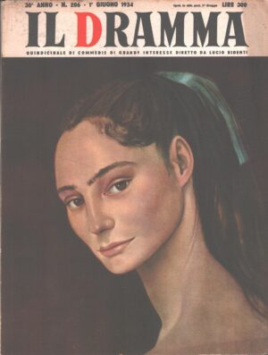 Rivista Il Dramma n. 206 - 1 Giugno 1954 ed. Società Editrice Torinese