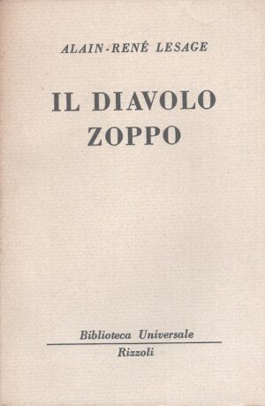 Il diavolo zoppo di Alain Rene Lesage - BUR n. 1015-1017 ed. Rizzoli