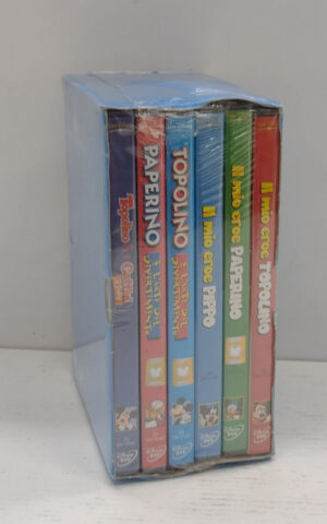 Walt Disney - Cofanetto (6 DVD) - DVD in Italiano (Topolino e i Cattivi Disney-L'arte del divertimento-Il Mio eroe Topolino)