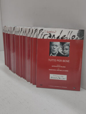 Il teatro di Pirandello - Raccolta Completa (23 DVD) SENZA Cofanetto - Versione da edicola - DVD in Italiano