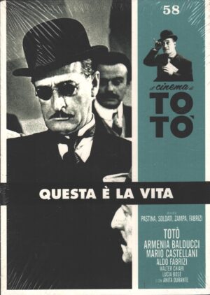 Questa è la vita - DVD Il Cinema di Totò (vol. 58) con Slipcase - Versione da edicola - DVD in Italiano