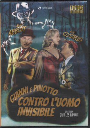 Gianni e Pinotto contro l'uomo invisibile - DVD Horror D'Essai (vol. 175) - DVD in Italiano