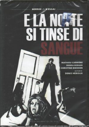 E la notte si tinse di sangue - DVD Horror D'Essai (vol. 299) - DVD in Italiano (Restaurato in HD)