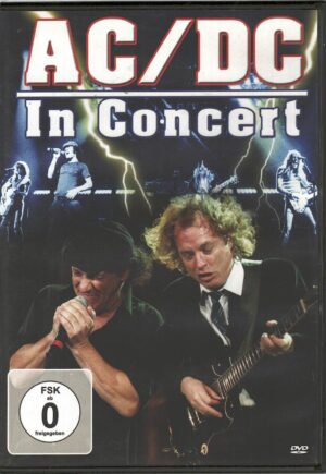 AC/DC In Concert - DVD Edizione Stati Uniti NTSC Regione 0, Lingua Inglese
