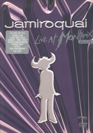 Jamiroquai Live at Montreux 2003 - DVD Edizione Regno Unito PAL Regione 0, Lingua Inglese