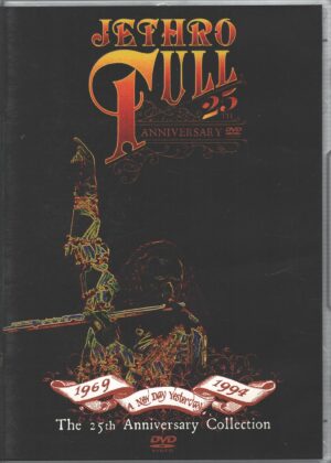 Jethro Tull A new day yesterday - 25th Anniversary Collection - DVD Edizione Regno Unito PAL Regione 2, Lingua Inglese