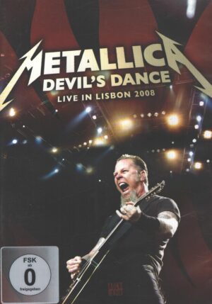 Metallica Devil's Dance - Live in Lisbona 2008 - DVD Edizione Stati Uniti NTSC Regione 0, Lingua Inglese
