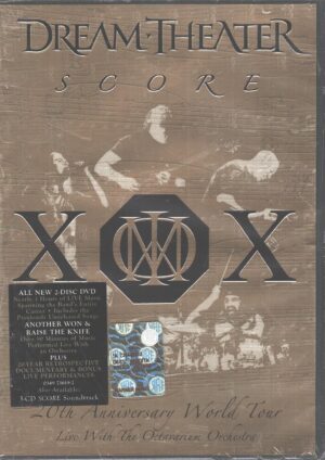 Dream Theater Score (2 DVD) - DVD Edizione Stati Uniti NTSC, Lingua Inglese, Sottotitoli in Italiano