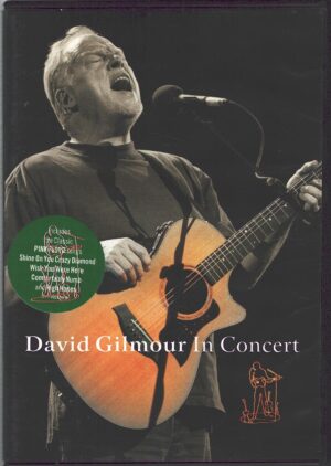 David Gilmour In Concert - DVD Edizione Regno Unito PAL Regione 0, Lingua Inglese