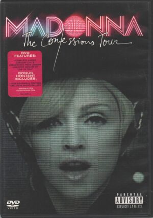 Madonna The Confessions Tour - DVD Edizione Regno Unito PAL Regione 2, Lingua Inglese, Sottotitoli in Italiano