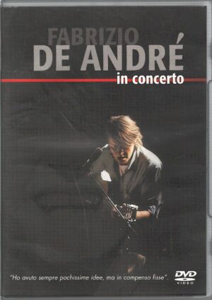 Fabrizio De Andrè in Concerto - DVD in Italiano