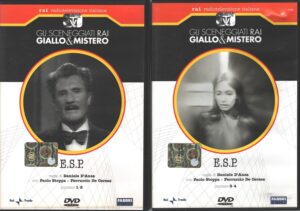 E.S.P. ESP - Miniserie DVD RAI Completa (Episodi 1-4) (2 DVD) Sceneggiati Rai Giallo & Mistero - Versione da edicola - DVD in Italiano