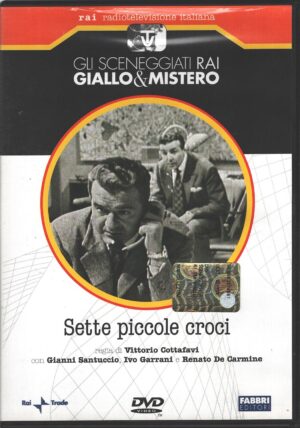 Sette piccole croci - Miniserie DVD RAI Completa (Episodi unico) Sceneggiati Rai Giallo & Mistero - Versione da edicola - DVD in Italiano