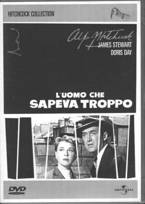 L'uomo che sapeva troppo - DVD Hitchcock Collection - DVD in Italiano