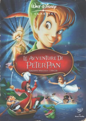 Le avventure di Peter Pan (Disney) Edizione Speciale (2 DVD) con Slipcase - DVD in Italiano (Senza Ologramma)