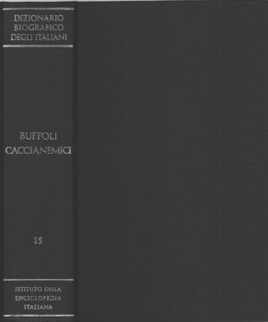 Buffoli Caccianemici - Dizionario Biografico degli Italiani (vol. 15) ed. Istituto della Enciclopedia Italiana