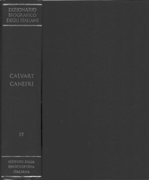 Calvart Canefri - Dizionario Biografico degli Italiani (vol. 17) ed. Istituto della Enciclopedia Italiana