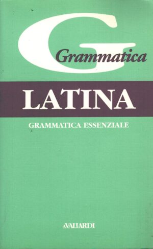 Grammatica latina di Terracina, Francesco ed. Vallardi