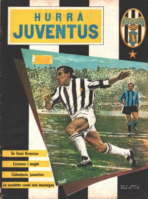 Hurrà Juventus n. 1 - Gennaio 1964 - In copertina Luis Del Sol